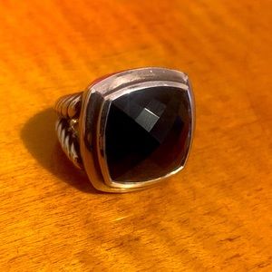 DAVID YURMAN ONYX COCKTAIL RING
